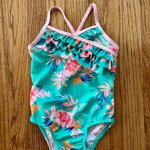 Floral Kids Swimwear
